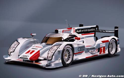Audi Sport présente sa R18 e-tron (...)