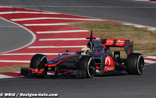 Hamilton en pole position à Barcelone !