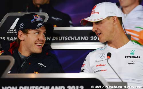 Schumacher : Vettel doit apprendre (...)