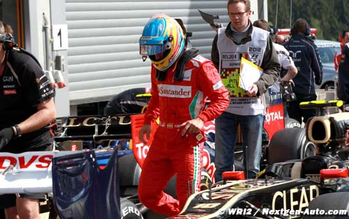 Alonso veut du respect entre les pilotes