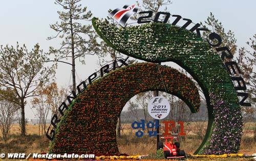 Korea GP organisers insist F1 'wort