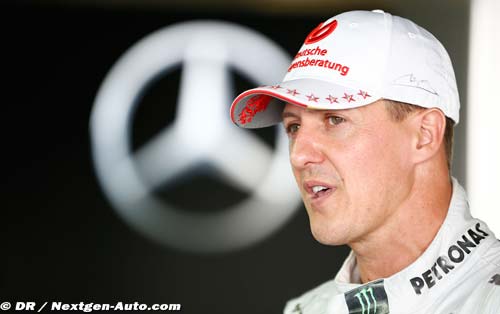 Schumacher va recevoir sa Mercedes (...)