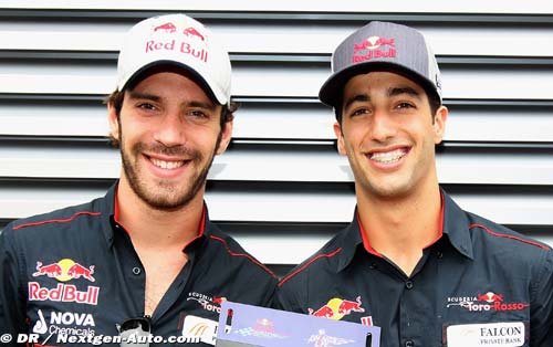 Toro Rosso confirme Vergne et Ricciardo