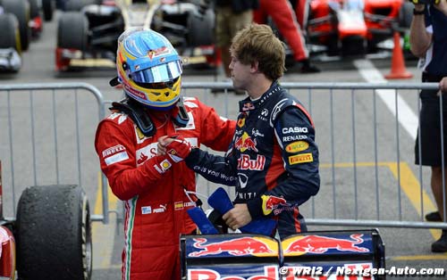 Vettel et Alonso au travail dans (...)