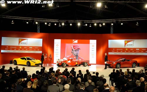 Ferrari lancera sa F1 le 1er février, De