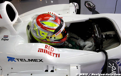 Frijns disappointed with 2013 Sauber
