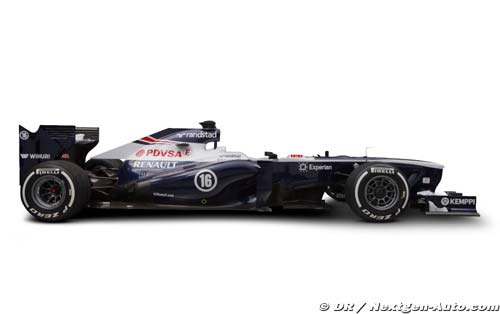 Williams a présenté sa FW35 à Barcelone