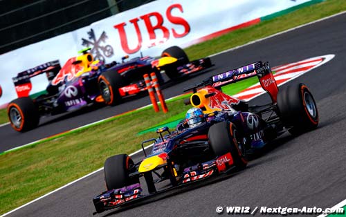 Victoire stratégique de Vettel à Suzuka