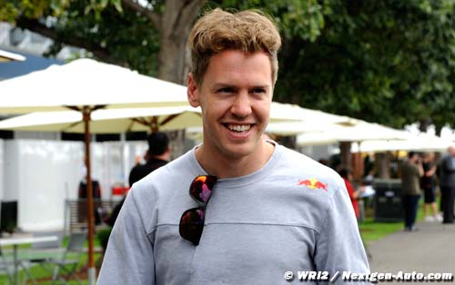 Vettel, un pilote qui travaille très dur