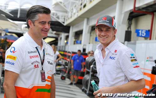 Hulkenberg signs 2014 Force India deal