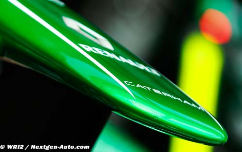 Caterham first in line for 2014 (...)