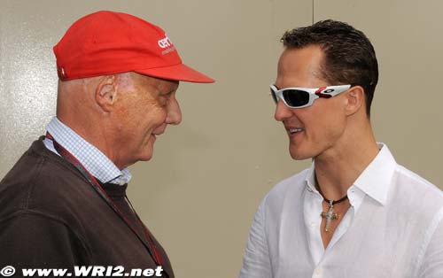 Lauda : Seul Dieu peut aider Schumacher