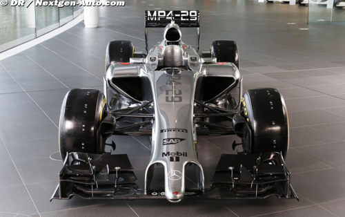 McLaren présente sa MP4-29 (+ photos)