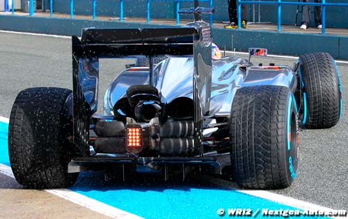 Williams : La suspension arrière (...)