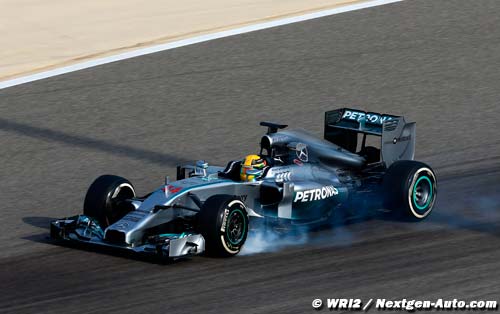 Bahreïn L1 : Hamilton devance Rosberg et