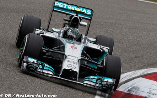 Rosberg, 2ème, espère enfin avoir (...)
