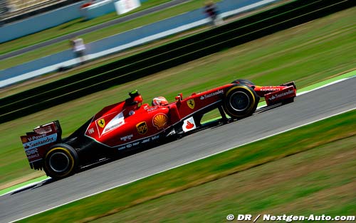 Raikkonen a progressé avec la F14 T