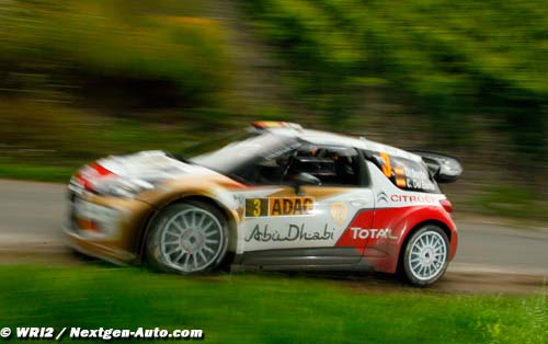 The Citroën DS3 WRCs return to tarmac