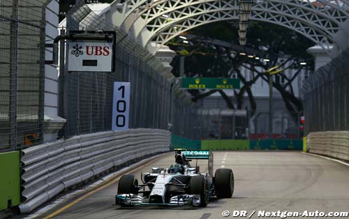 Rosberg loupe la pole pour 7 millièmes..