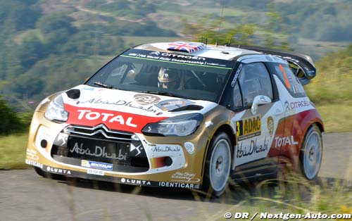 Les Citroën DS3 WRC jouent à domicile !