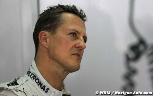 Schumacher making 'progress'