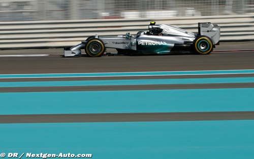 Abu Dhabi L3 : Rosberg prend l'avan