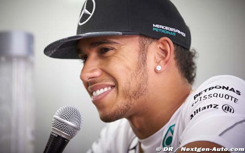 Interview de Lewis Hamilton, champion du