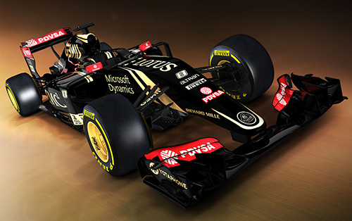 Lotus reveals first images of new F1 car