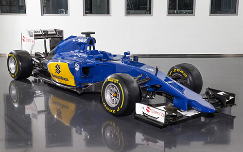 Sauber will use a roll-out version (...)