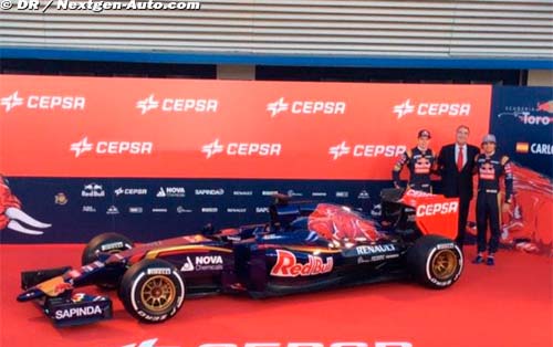 Toro Rosso launches new STR10