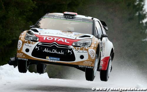Ostberg on course for podium spot (...)