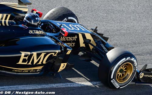 La Lotus E23 fait revivre Romain (...)
