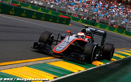 Race - Australian GP report: McLaren