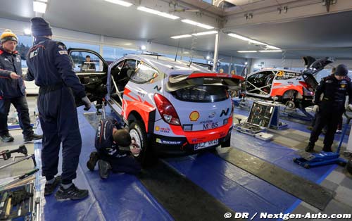 Hyundai : La nouvelle i20 WRC repoussée