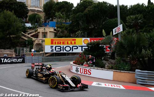 Lotus repart bredouille de Monaco