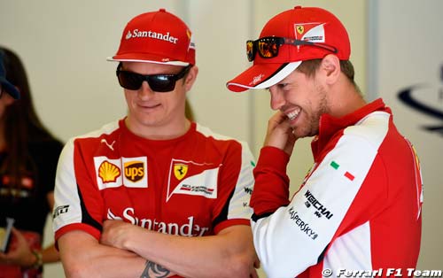 Vettel : Kimi est un champion qui (...)