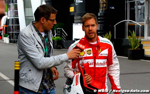 Vettel : Nous allons bien rouler (...)