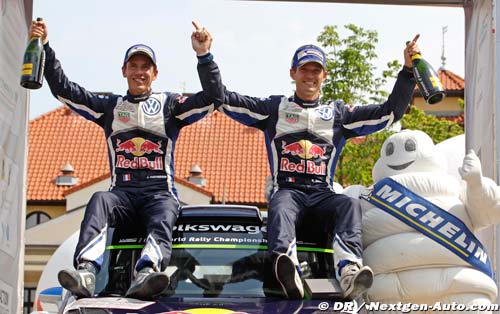 Ogier closes on title with Germany win