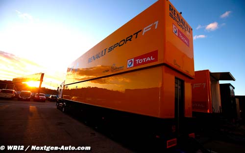 Renault F1 repousse l'arrivée (...)