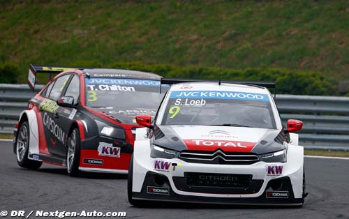 Citroëns tightly packed in qualifying at