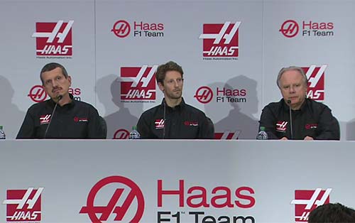 Haas F1 Team selects Grosjean as driver