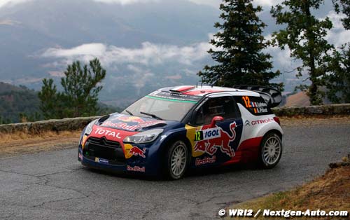 Strong start for the DS3 WRCs in Corsica