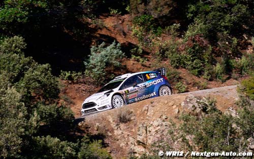 Evans claims career best in Corsica