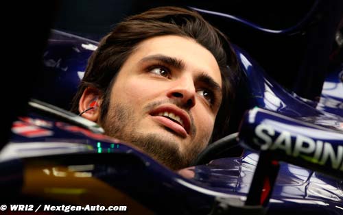 Sainz 'calm' as airlifted