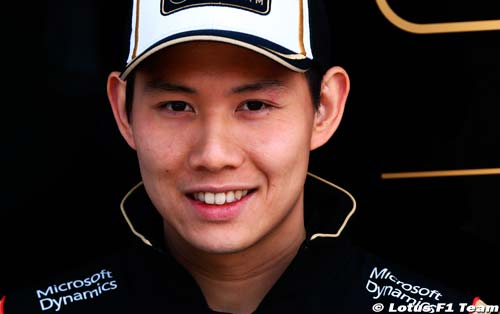 Adderly Fong will drive the Sauber (...)