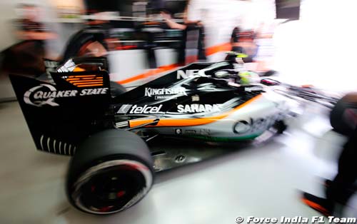 Les Force India à l'aise à (...)