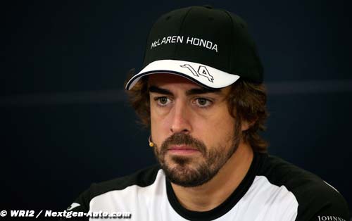 Alonso not ruling out 2016 sabbatical
