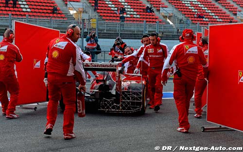 La nouvelle Ferrari en piste dès (...)