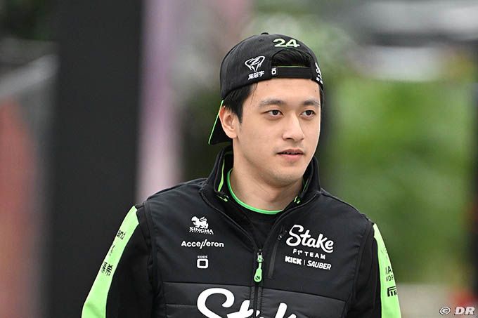 Zhou veut rester en F1 ‘jusqu'à sa