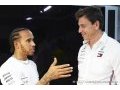 Hamilton et Wolff à la base de la rumeur sur les discussions avec Ferrari ?